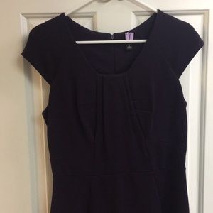 Banana Republic royal purple sheath dress
